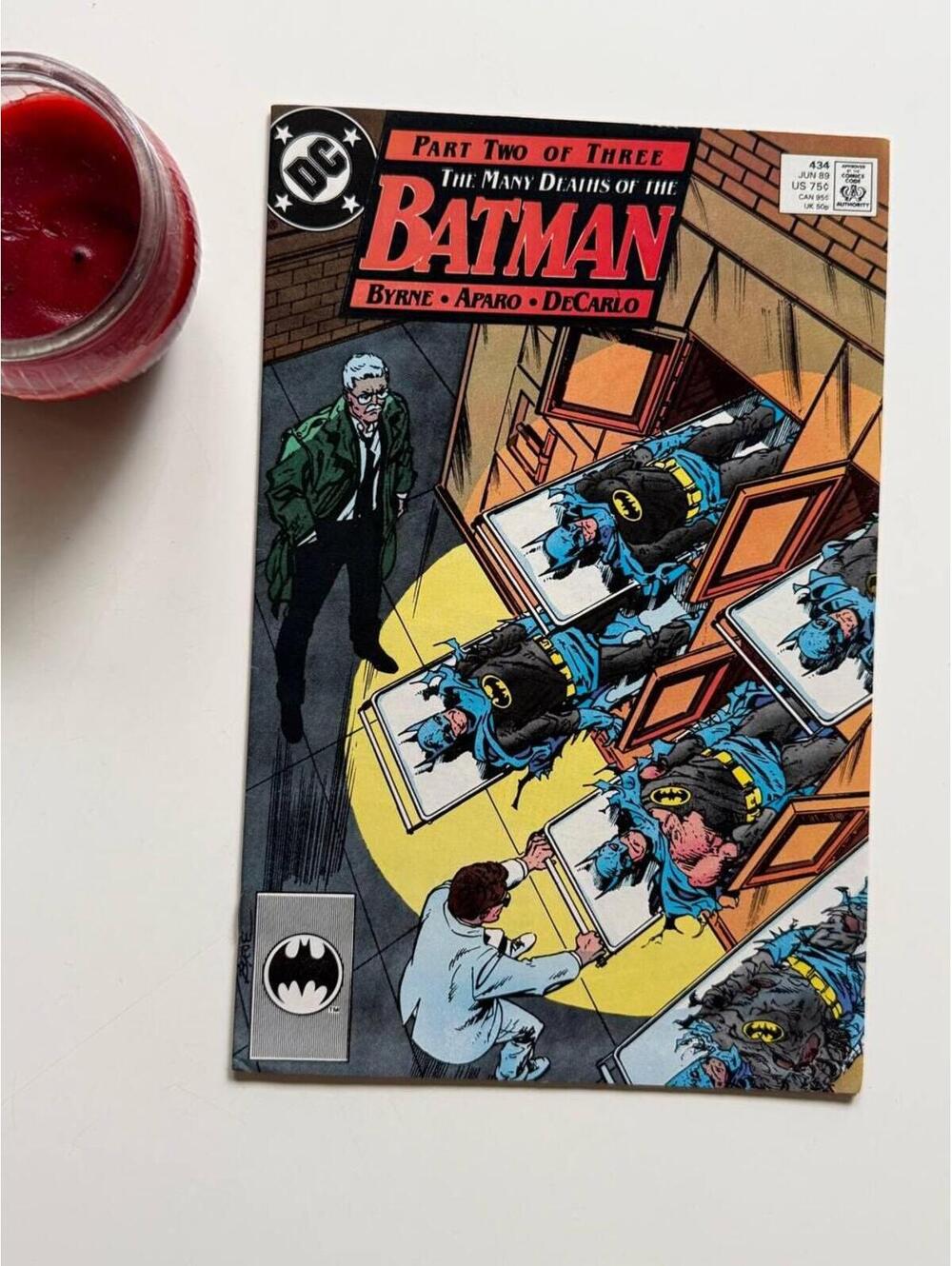 Batman #434 (1989) Many Deaths | John Byrne and Jim Aparo - Vintage Comic Book